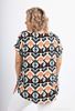 Picture of CURVY GIRL V NECK TOP WITH LACE